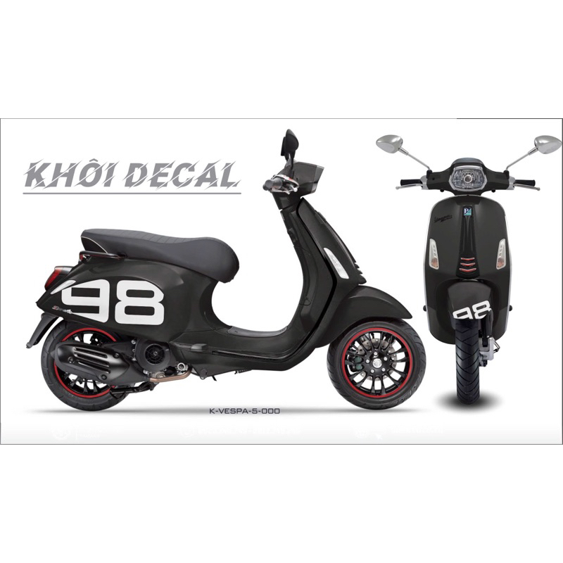 Tem Vespa số 98,89