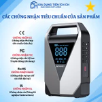 Máy Bơm Lốp Kích Bình 12000mAh 14800mAh Bơm Lốp Kích Điện Xe Hơi Bơm Lốp Đa Năng Bơm Lốp Kích Bình Ô Tô Bộ Cứu Hộ Ô Tô — ảnh 8