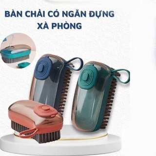 bàn chải vệ sinh có ngăn đựng xà phòng,bàn chải cọ lông mềm thế hệ mới