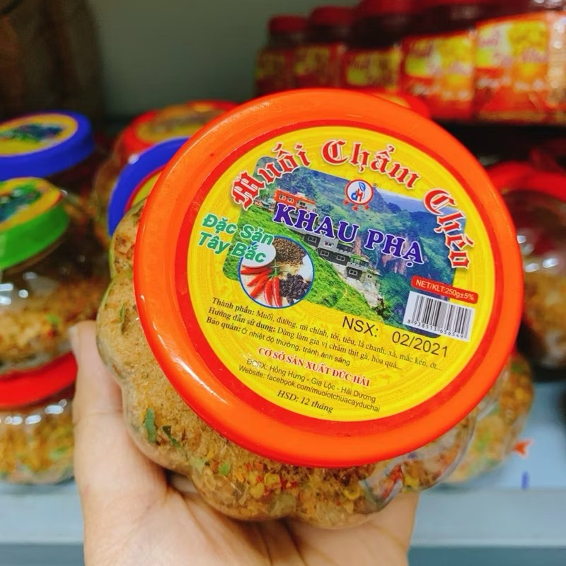 Muối chẩm chéo Tây Bắc- 250gr