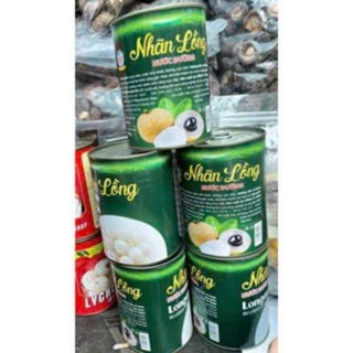 Thức uống giải nhiệt- Nhãn tươi ngâm đường Long An,565gr,ăn trực tiếp hoặc làm thức uống giải khát,không hóa chất.