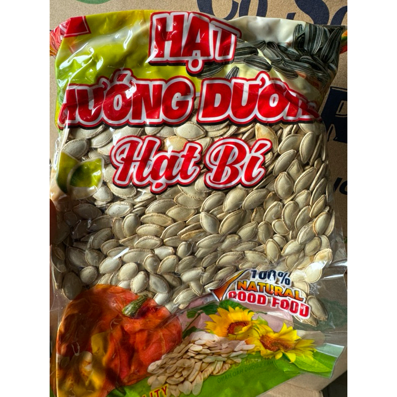 ( 500gr) Hạt bí rang sấy giòn ngon