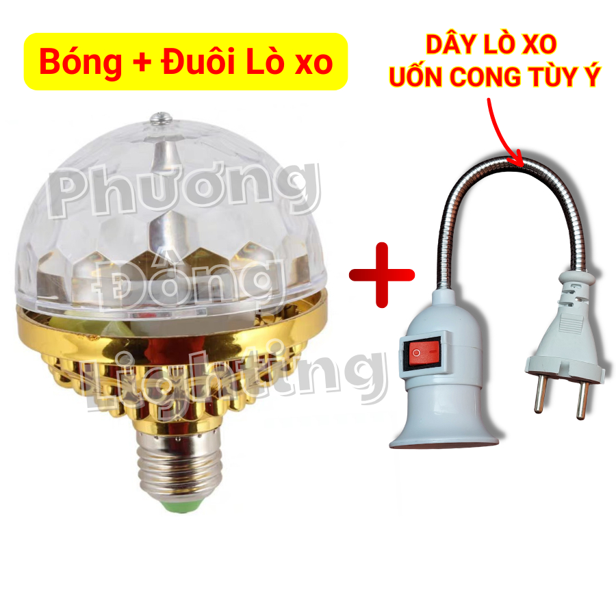 Bóng Cầu Xoay Sân Khấu 7 màu