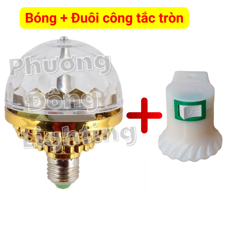 Bóng Cầu Xoay Sân Khấu 7 màu