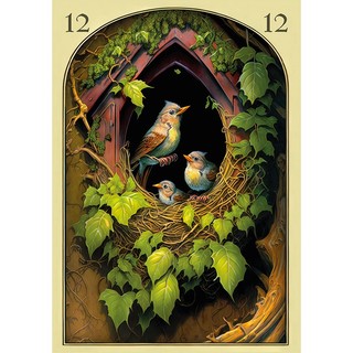 Bộ Bài Medieval Lenormand (Mystic House Tarot Shop) - Bài Gốc Authentic Chính Hãng 100%