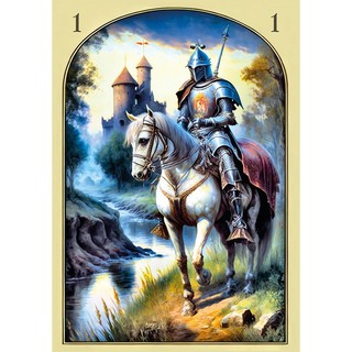Bộ Bài Medieval Lenormand (Mystic House Tarot Shop) - Bài Gốc Authentic Chính Hãng 100%