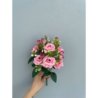 Cụm hồng rose -cụm hoa hồng tỉ muội nhí cắm bình trang trí