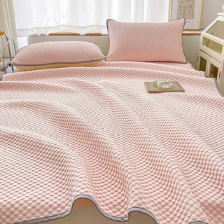 Chiếu Băng Lạnh hạt massage - Set chiếu 3 món chất liệu vải băng lạnh thấm hút mồ hôi thoáng khí