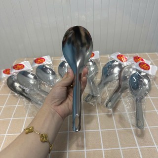 5c Vá xới cơm bằng inox - vá cơm inox, Muôi xới cơm dùng múc cơm - Hùng Home