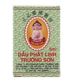 Dầu gió Phật Linh Trường Sơn (Chai 1.5ml - 5ml)
