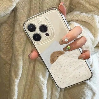 Ốp Lưng iPhone Couple Pet Sleep Trong Suốt Bảo Vệ Camera -iP 6/6s/7/8/Plus/X/XS/11/12/13/14/15/16/Pro/Max