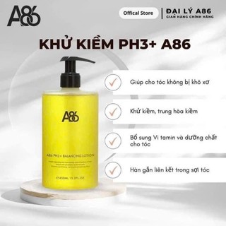 Dung Dịch Khử Kiềm Tóc A86 450ml (Chĩnh Hãng)