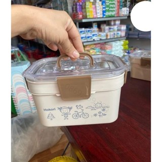 Hộp Đựng Cơm 2 Tầng Ruột Inox Giữ Nhiệt Cao Cấp Hokori 6566 - Việt Nhật