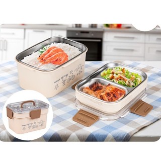 Hộp Đựng Cơm 2 Tầng Ruột Inox Giữ Nhiệt Cao Cấp Hokori 6566 - Việt Nhật