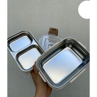 Hộp Đựng Cơm 2 Tầng Ruột Inox Giữ Nhiệt Cao Cấp Hokori 6566 - Việt Nhật