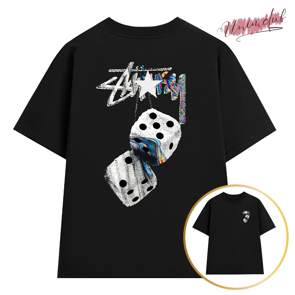 [VẢI 250 GSM] Áo Thun Stusssy Unisex 100% Cotton Cao Cấp Phong Cách Streetwear Đường Phố - STS