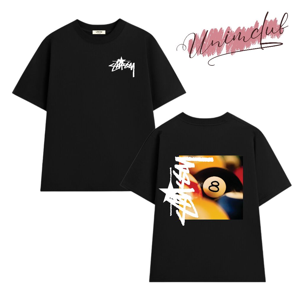[VẢI 250 GSM] Áo Thun Stusssy Unisex 100% Cotton Cao Cấp Phong Cách Streetwear Đường Phố - STS