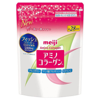 Bột collagen đẹp da Meiji Amino Collagen của Nhật 196g