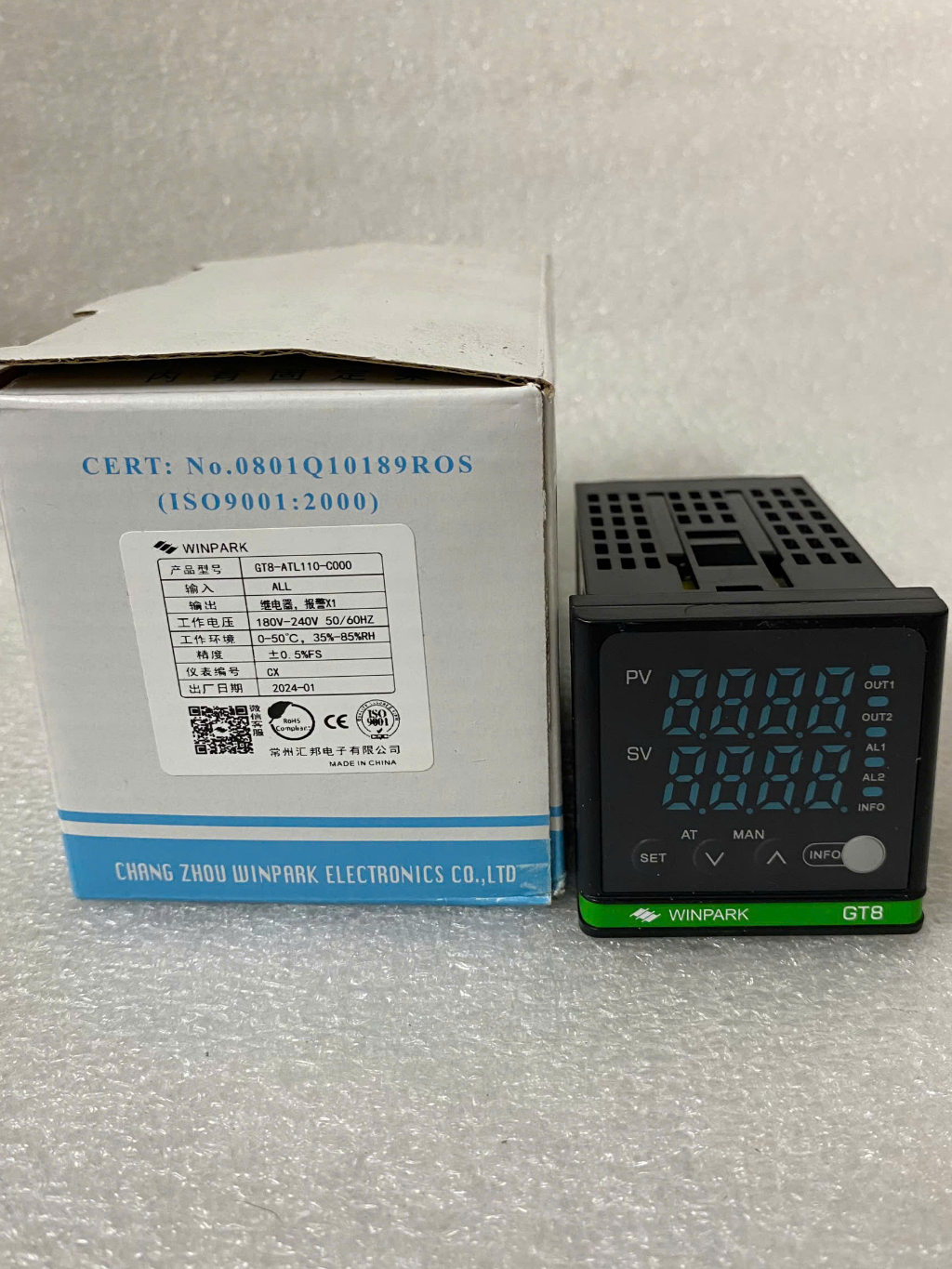 [HÌNH THẬT] Bộ điều khiển nhiệt độ Winpark GT8-ATL110-C000 | Shopee ...