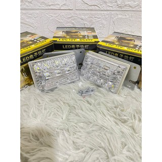 COMBO 4 đèn led soi lốp xe tải điện 12v và 24v, led chống nước. Đèn led hông xe tải NCK