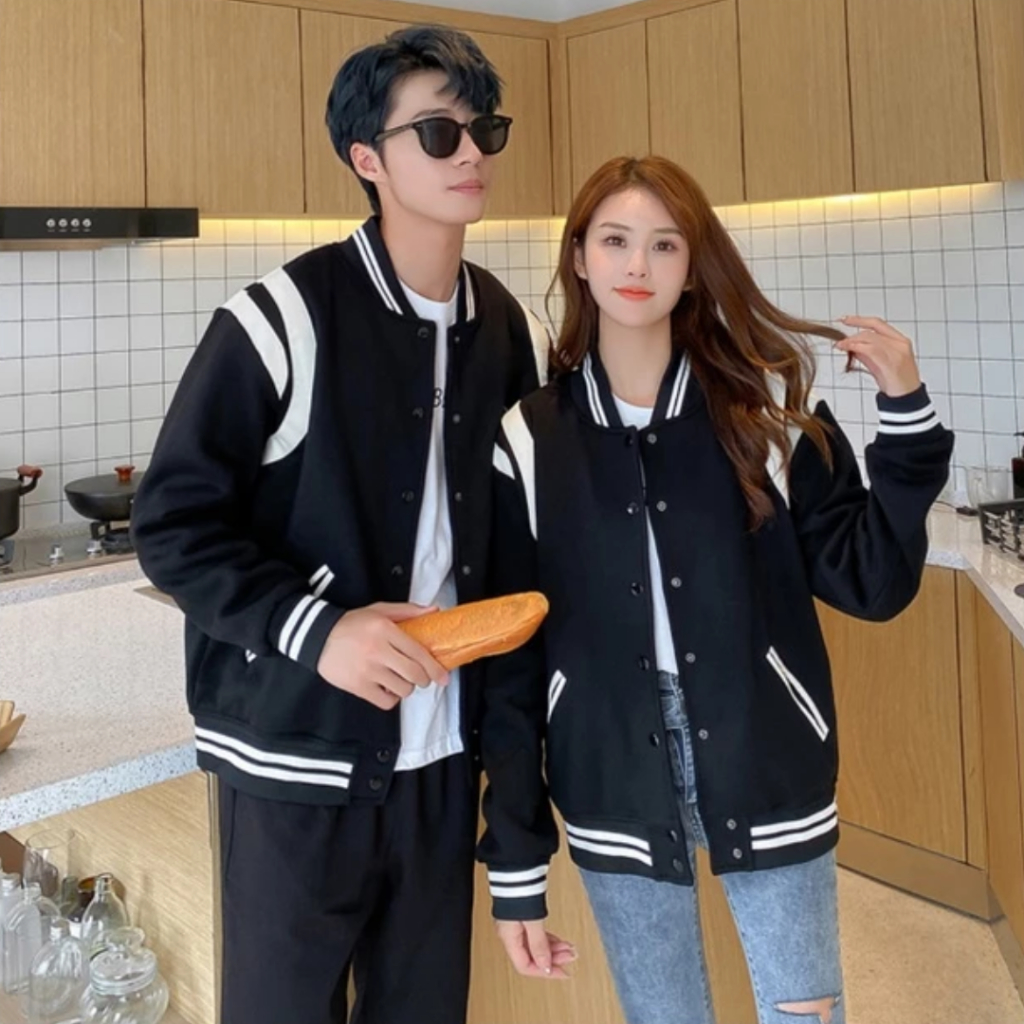 Áo Khoác Bomber form Oversize mẫu Missout vải Nỉ dày dặn khoác ngoài chống nắng - unisex K1