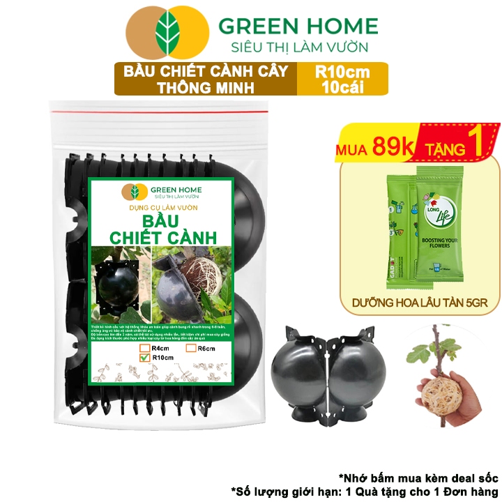 Bầu Chiết Cành GreenHome: Tăng Ra Rễ, Chống Úng | Mua Ngay!