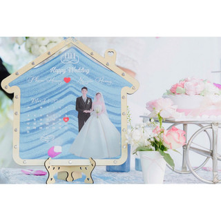 Tranh Rót cát/ Rót gạo in ảnh dâu rể