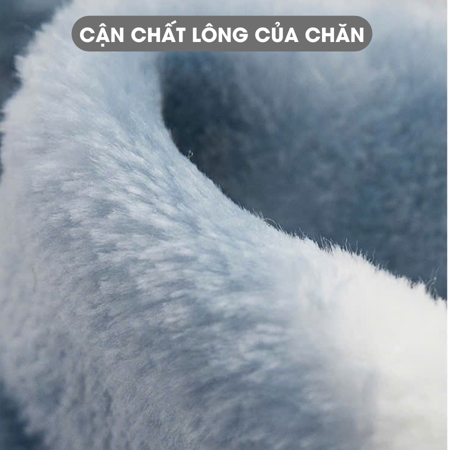 Ảnh Chăn Mền Lông Cừu hoạ tiết Caro Cao Cấp sợi Lông Cừu Dày Mềm Mịn Ấm Áp Cho Gia đình Văn phòng Du lịch Xe Khách 1m8x2m 4
