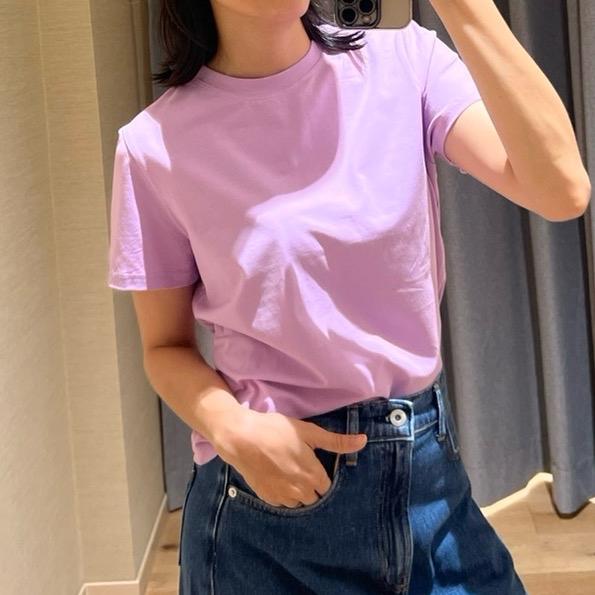 [A01- HÀNG MỚI VỀ] ÁO THUN NỮ RỘNG VỪA CỔ TRÒN TAY NGẮN BASIC VẢI COTTON CO GIÃN 4 CHIỀU MỀM MỊN MÁT BI.POSILÁ