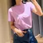 ÁO THUN NỮ RỘNG VỪA CỔ TRÒN TAY NGẮN BASIC VẢI COTTON CO GIÃN 4 CHIỀU MỀM MỊN MÁT BI.POSILÁ