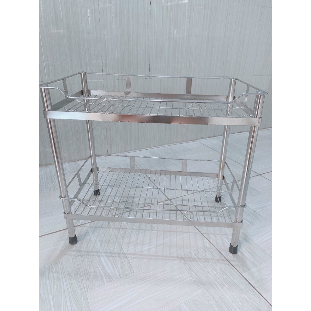 kệ inox sóng chén 201 đủ kích thước | Shopee Việt Nam