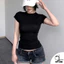 Áo thun nữ ôm body DuyLinh Áo nữ basic ngắn tay cổ tròn nhiều màu dễ phối đồ vải mềm mại C30