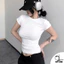 Áo thun nữ ôm body DuyLinh Áo nữ basic ngắn tay cổ tròn nhiều màu dễ phối đồ vải mềm mại C30