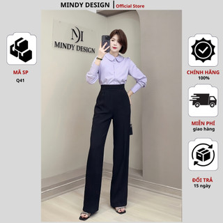 Q41 - Quần suông siêu hack dáng đứng form Mindydesign