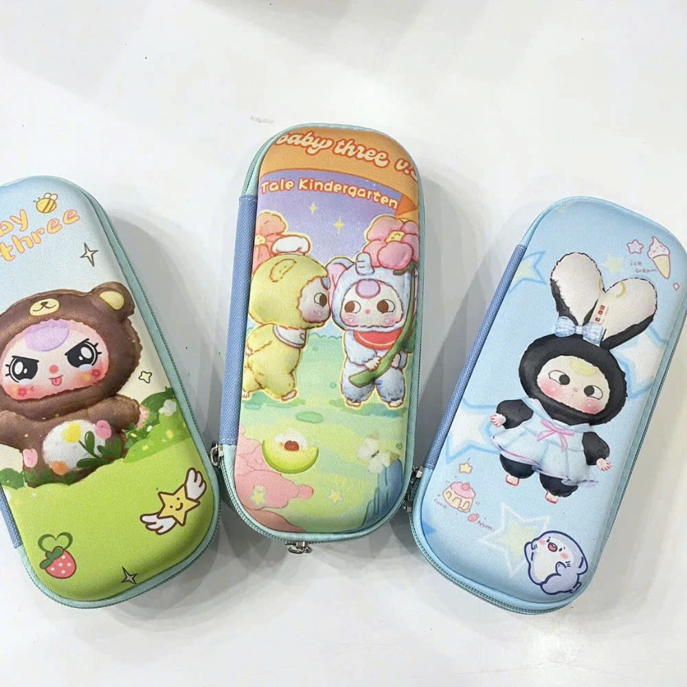 Hộp Bút 3D Baby,Cute, Dễ Thương Dụng Cụ Học Tập Học Sinh.