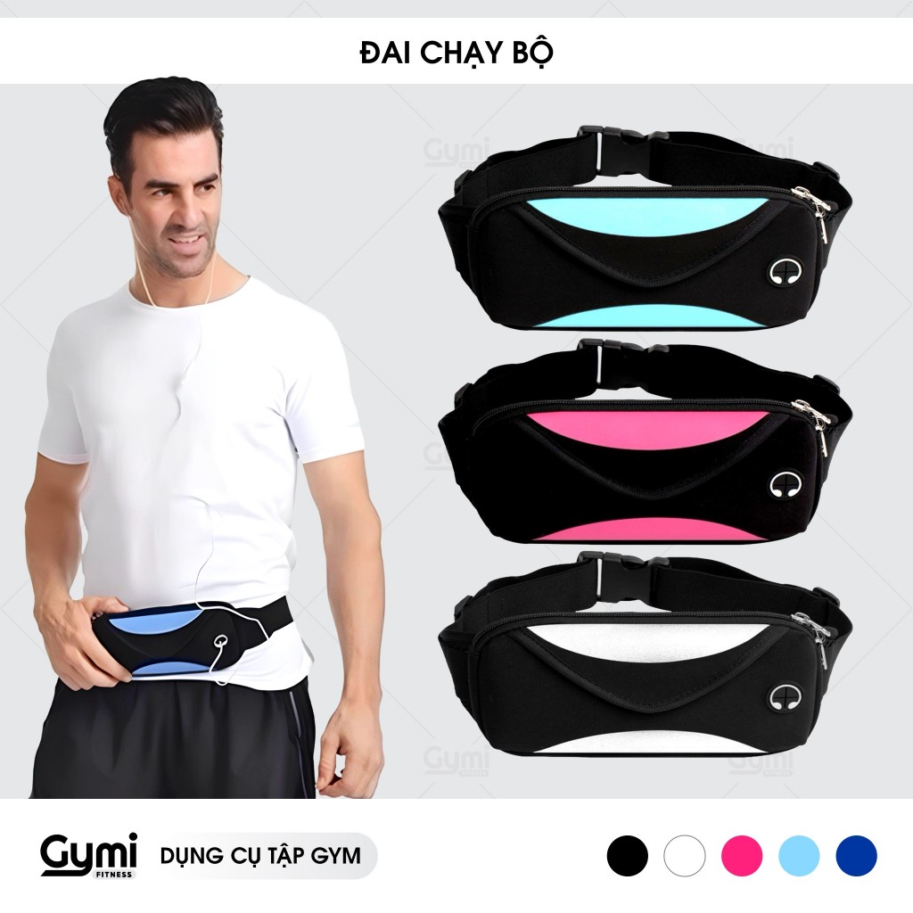 Đai Chạy Bộ, Túi Đeo Hông Vuông, Chạy Bộ Đựng Điện Thoại Chống Nước - TĐE04 - TĐE04-Vuong