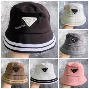MŨ BUCKET NỈ COTTON 2 SỌC VÀNH RADA HOTTREND NAM NỮ
