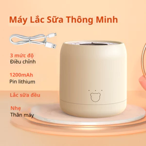 Máy lắc sữa thông minh máy trộn điện máy làm sữa máy lắc sữa tự động gia đình,phù hợp với 35mm-70mm bình sữa