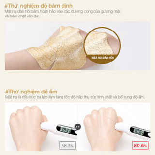 Mặt Nạ Vàng Cấp Ẩm, Giảm Nếp Nhăn JMsolution Prime Gold Premium Foil Mask (35ml)