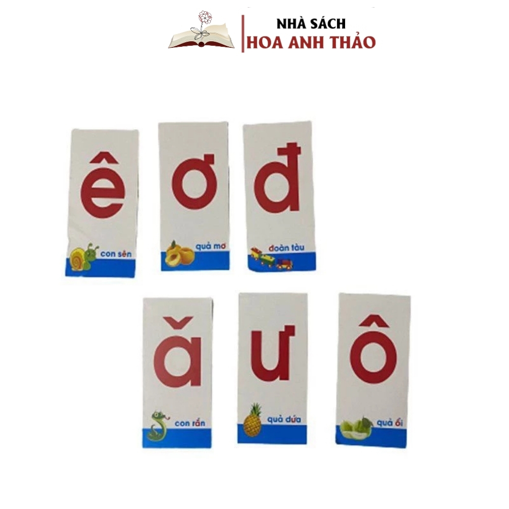 Ảnh Bộ 40 Thẻ Học Nhận Biết Chữ Cái Và Chữ Số - 2 Kích Thước Dành Cho Học Sinh 3