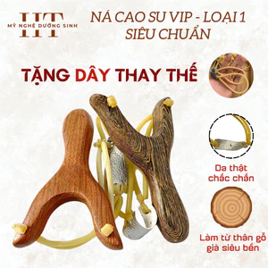 Ná cao su, ná gỗ mỹ nghệ thủ công từ làng nghề - Mỹ Nghệ Dưỡng Sinh HT [ĐỒ CHƠI TRUYỀN THỐNG]