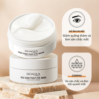 Hộp 60 Mặt Nạ Mắt Collagen Miếng Hỗ Trợ Làm Mờ Nếp Nhăn Giảm Quầng Thâm Bọng Mắt Cho Bạn Đôi Mắt Khoẻ Mạnh