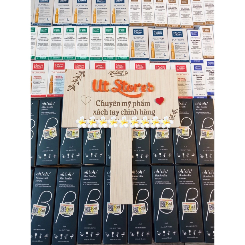 Serum Dưỡng Sáng Da, Giảm Thâm Nám Oh!Oh! Skin Health Serum Niacinamide 20% 10ml 30ml