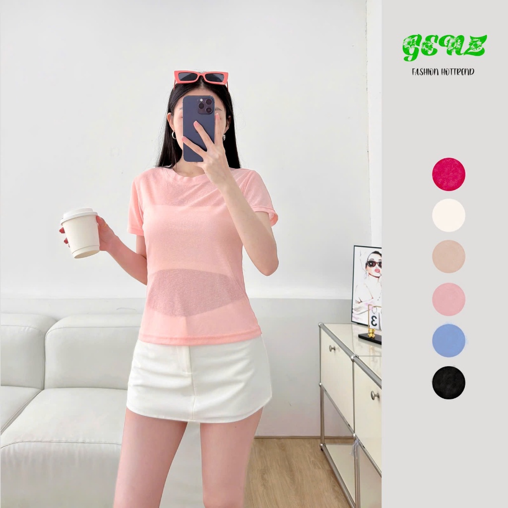 ÁO BABYTEE THUN GIẤY MỎNG NHẸ [KÈM ÁO ỐNG] Đơn Giản Năng Động BBTGENZ25