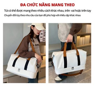 Túi Du Lịch XiangHuiWeiYa Đa Năng – Ngăn Đựng Giày Riêng, Gài Vali, Chống Thấm, Gọn Nhẹ, Mọi nơi