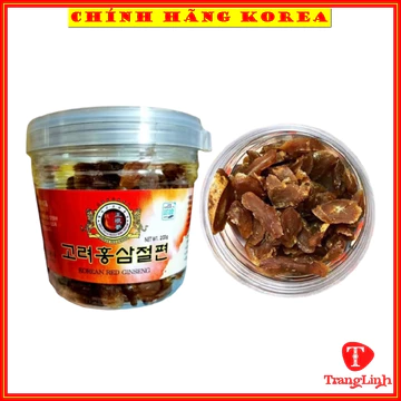Hồng sâm lát tẩm mật ong hàn quốc, cốc 200gr - Sâm lát mật ong Jeong chính hãng - tranglinhkorea