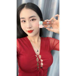 son kem cam cháy ,cam nâu mật ong chính hãng cty tặng khách hàng collagen môi
