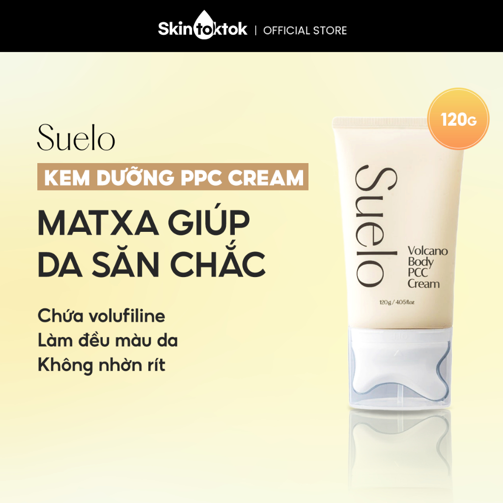 [SUELO] Kem dưỡng Matxa săn chắc da SUELO PPC Cream 120g | Shopee Việt Nam