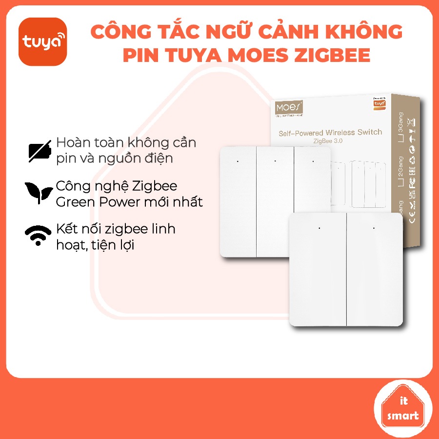 Công tắc ngữ cảnh MOES Tuya Zigbee