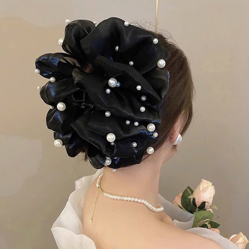 Kẹp Tóc Nơ Bồng Bềnh Tiểu Thư